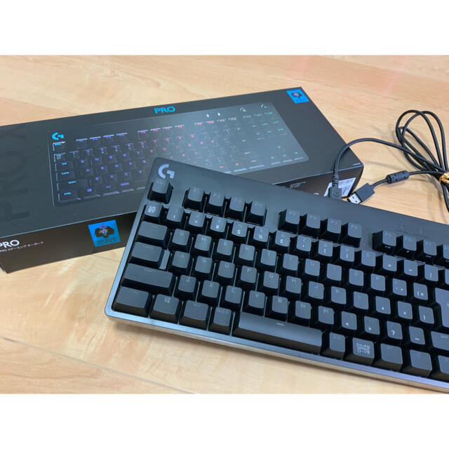 ロジクール　ゲーミングキーボード PRO Gaming Keyboard G-PKB-002LN　ブラック　未使用