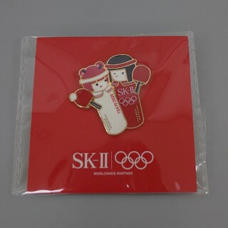 エスケーツー(SK-II)の【SK-Ⅱ】オリンピック ピンバッジ【新品未開封】(バッジ/ピンバッジ)