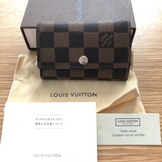 ルイヴィトン(LOUIS VUITTON)のルイヴィトン　キーケース　ダミエ(キーケース)