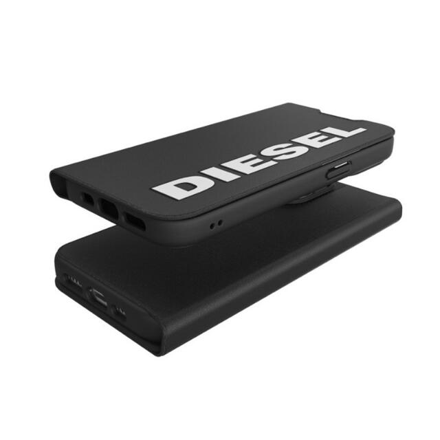 DIESEL(ディーゼル)の◇◆DIESEL/ディーゼル◆◇ iPhoneケース 手帳型 ブラックホワイト スマホ/家電/カメラのスマホアクセサリー(iPhoneケース)の商品写真