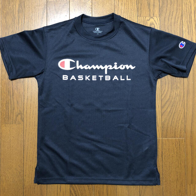 Champion(チャンピオン)のチャンピオン　バスケ　練習用　Tシャツ　ブラック　140cm① キッズ/ベビー/マタニティのキッズ服男の子用(90cm~)(Tシャツ/カットソー)の商品写真