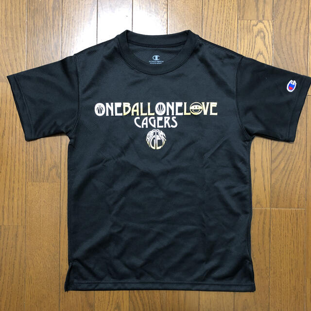 Champion(チャンピオン)のチャンピオン　バスケ　練習用　Tシャツ　ブラック　140cm② キッズ/ベビー/マタニティのキッズ服男の子用(90cm~)(Tシャツ/カットソー)の商品写真