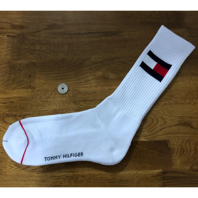 TOMMY HILFIGER(トミーヒルフィガー)の新品トミーヒルフィガーTOMMY HILFIGERメンズソックス2足セット322 メンズのレッグウェア(ソックス)の商品写真