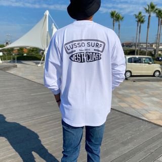 スタンダードカリフォルニア(STANDARD CALIFORNIA)の西海岸スタイル☆LUSSO SURF ウェストコースト　ロンT スウェット　L(Tシャツ/カットソー(七分/長袖))