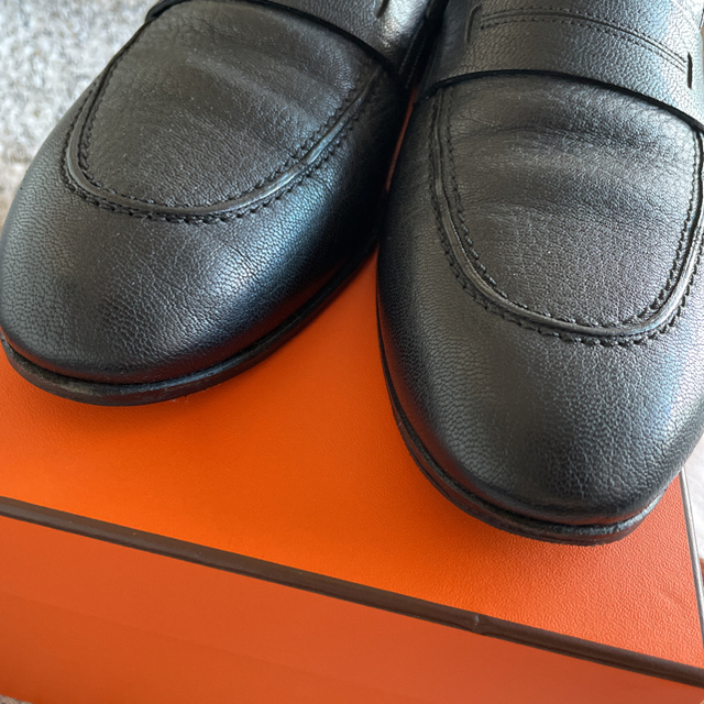 42 1/2 エルメス メンズ ローファー 紳士靴 | hartwellspremium.com