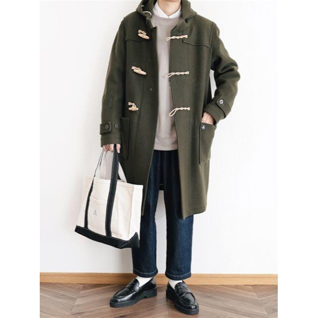 ORCIVAL - orcival メルトンウール ダッフルコート オリーブ 未使用
