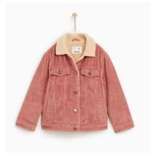 ザラキッズ(ZARA KIDS)のザラキッズ ZARAKIDS ボアコーデュロイジャケット (ジャケット/上着)