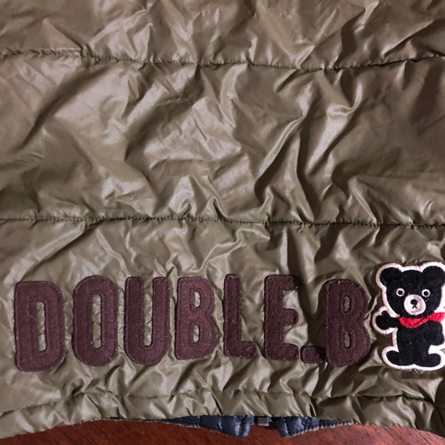 DOUBLE.B(ダブルビー)のしょうこ様専用　ミキハウス　ダブルB  ジャンバー　サイズ90 キッズ/ベビー/マタニティのキッズ服男の子用(90cm~)(ジャケット/上着)の商品写真