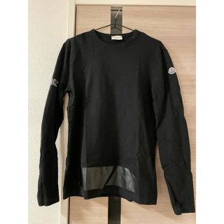 モンクレール(MONCLER)のMONCLER ロゴワッペン クルーネック 長袖 Tシャツ ロンT(Tシャツ/カットソー(七分/長袖))