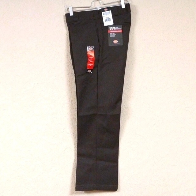 Dickies(ディッキーズ)の新品 ディッキーズ 874 USモデル W36×L32 ダークブラウン DB メンズのパンツ(ワークパンツ/カーゴパンツ)の商品写真