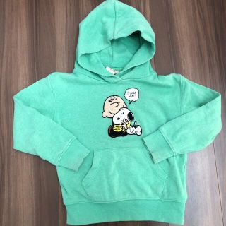 ピーナッツ(PEANUTS)のPEANUTSスヌーピー☆パーカー120㎝(Tシャツ/カットソー)