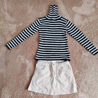 エイチアンドエム(H&M)の女の子　秋冬物　上下セット １４０cm 　(その他)