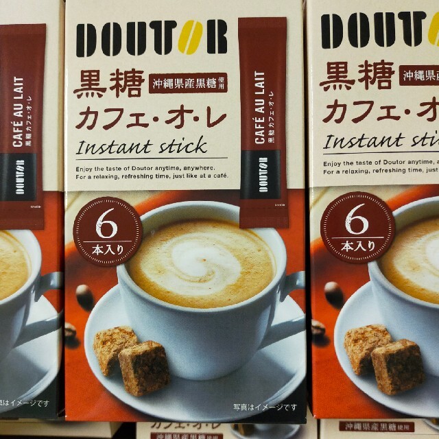 ドトール　スティック黒糖カフェオレ18箱 食品/飲料/酒の飲料(コーヒー)の商品写真