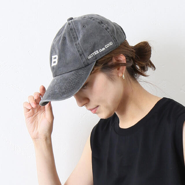 サイドの 【専用】FRAMeWORK better than good キャップ ブラック キャップ