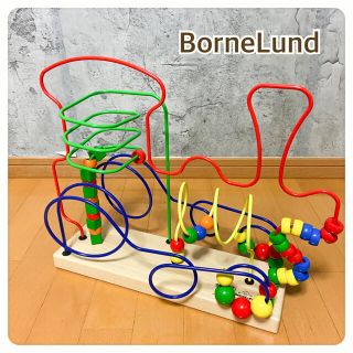 ボーネルンド(BorneLund)の【美品】BorneLund ボーネルンド ジョイトーイ ルーピング 汽車(知育玩具)