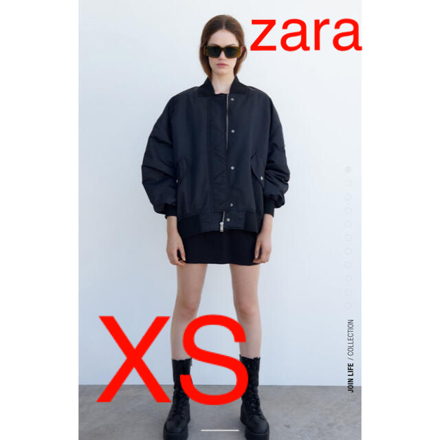 ブルゾン新品　ZARA ウォーターレペレント　キルティングボンバージャケット　XS