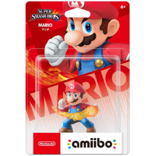 任天堂(ニンテンドウ)のamiibo マリオ(大乱闘スマッシュブラザーズシリーズ) エンタメ/ホビーのゲームソフト/ゲーム機本体(家庭用ゲームソフト)の商品写真