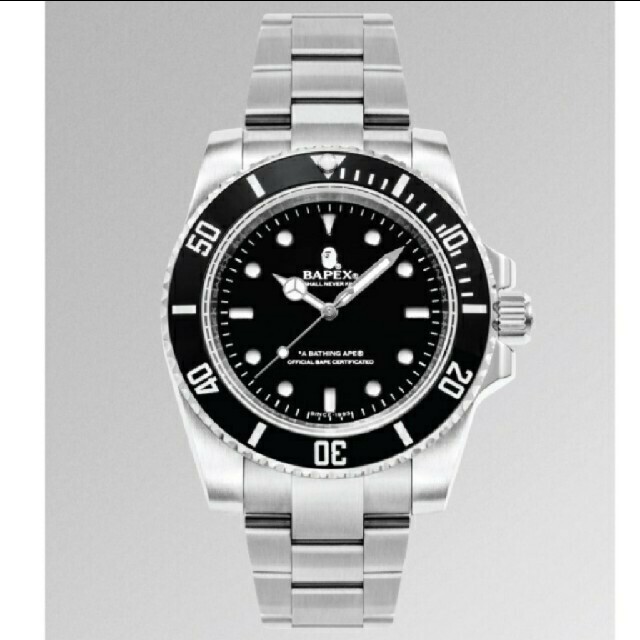 激レア A BATHING APE TYPE 1 BAPEX ROLEX