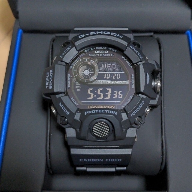 カシオ  G-SHOCK GW-9400J-1BJF レンジマン ブラックアウト