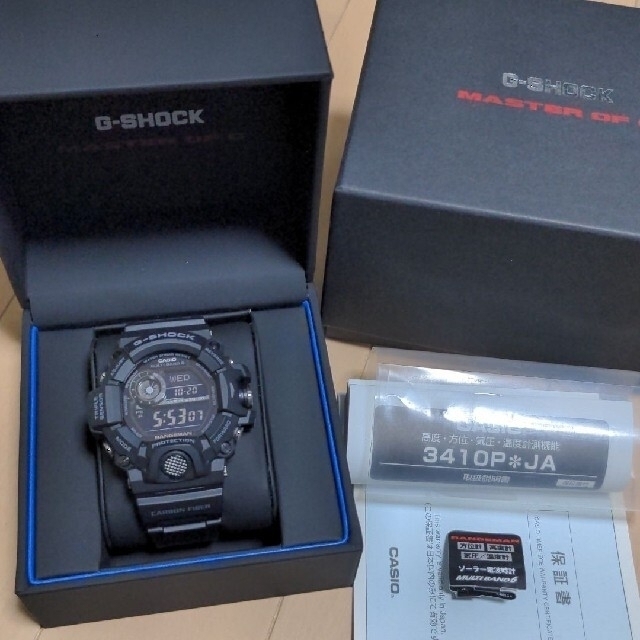 カシオ  G-SHOCK GW-9400J-1BJF レンジマン ブラックアウト