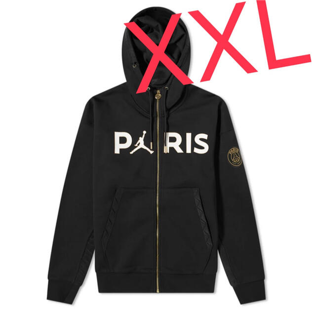 NIKE PSG × JORDAN FLEECE TRAVEL FZ XXL