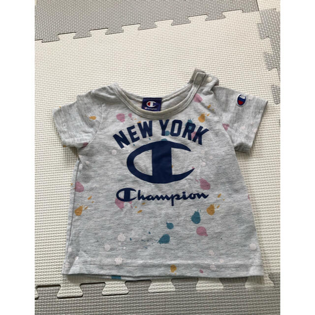 Champion(チャンピオン)のベビー服 半袖 チャンピオン キッズ/ベビー/マタニティのベビー服(~85cm)(Ｔシャツ)の商品写真