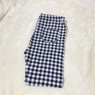 ユニクロ(UNIQLO)のユニクロ　レギンス　110 ギンガムチェック(パンツ/スパッツ)