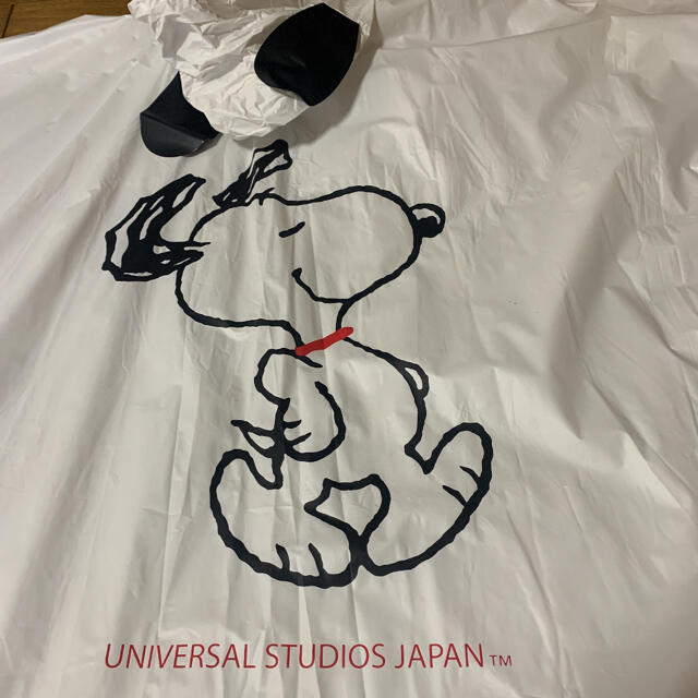 SNOOPY(スヌーピー)のSNOOPY ポンチョ  USJ レディースのファッション小物(レインコート)の商品写真