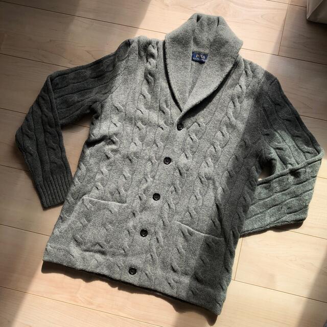 POLO RALPH LAUREN(ポロラルフローレン)の使いやすいセーター羽織 メンズのジャケット/アウター(その他)の商品写真