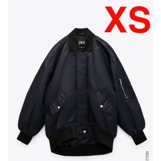 ザラ(ZARA)の新品　ZARA ウォーターレペレント　キルティングボンバージャケット　XS(ブルゾン)