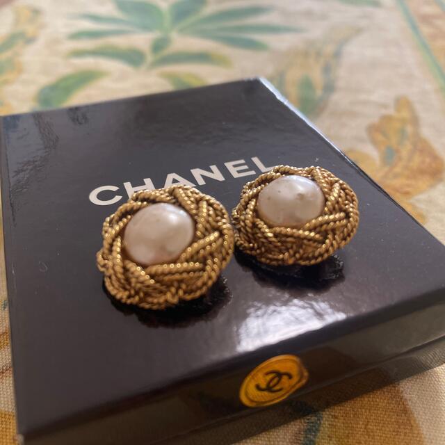 CHANEL(シャネル)のシャネル　ヴィンテージ　イヤリング レディースのアクセサリー(イヤリング)の商品写真