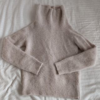 プロポーションボディドレッシング(PROPORTION BODY DRESSING)のオフショルニット　ピンク　プロポーションボディドレッシング(ニット/セーター)