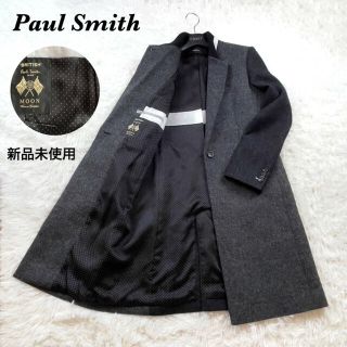 Paul Smith ポールスミス コート サイズ:M キルティング コンビ ウール チェスター コート ブラック 黒 日本製 アウター ジャケット ブルゾン【メンズ】【美品】