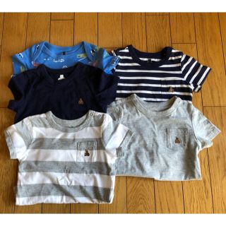 ベビーギャップ(babyGAP)のbabygapロンパース５枚セット(ロンパース)