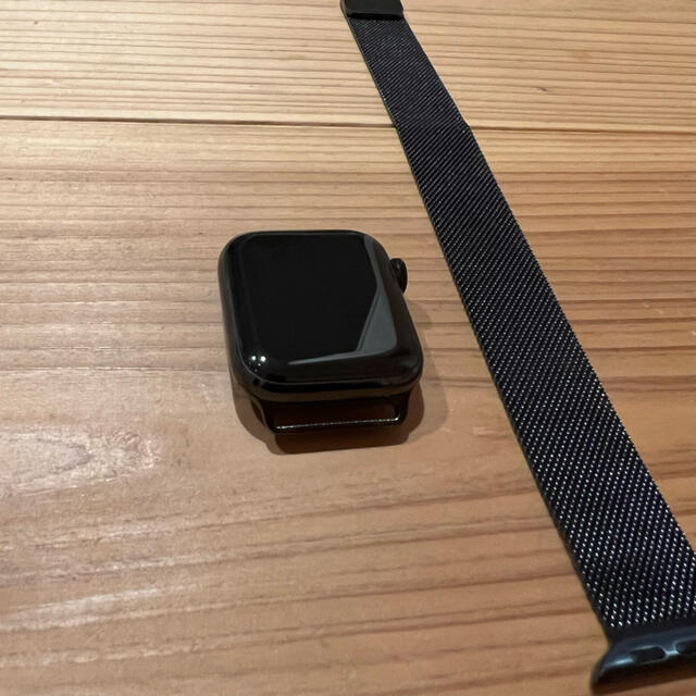 Apple - Apple Watch Series 4 44mmブラックステンレス ブラックミの通販 by K's shop｜アップルウォッチならラクマ Watch 豊富な通販