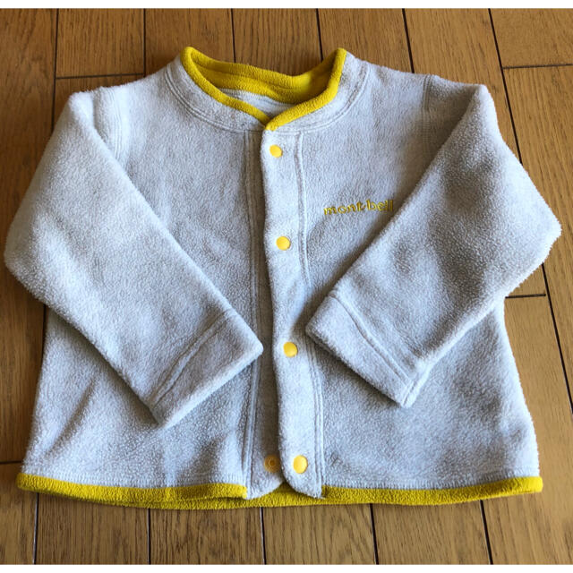 mont bell(モンベル)のモンベルフリースジャケット キッズ/ベビー/マタニティのキッズ服男の子用(90cm~)(ジャケット/上着)の商品写真