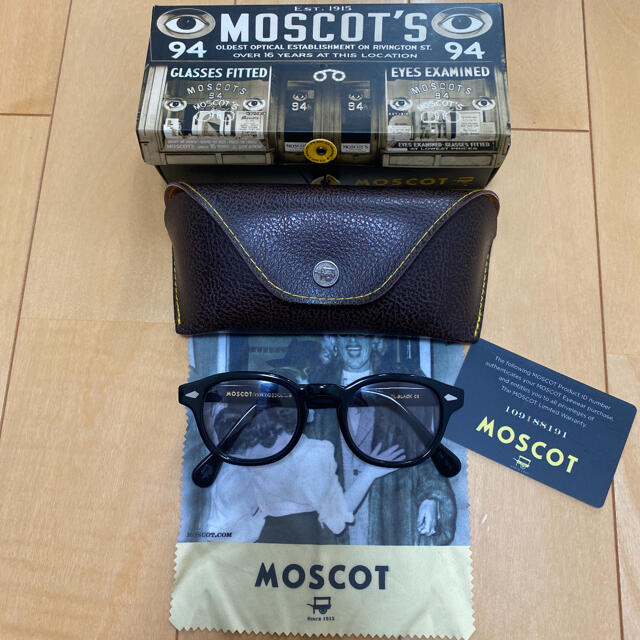 MOSCOT モスコット　LEMTOSH レムトッシュ　46黒メンズ