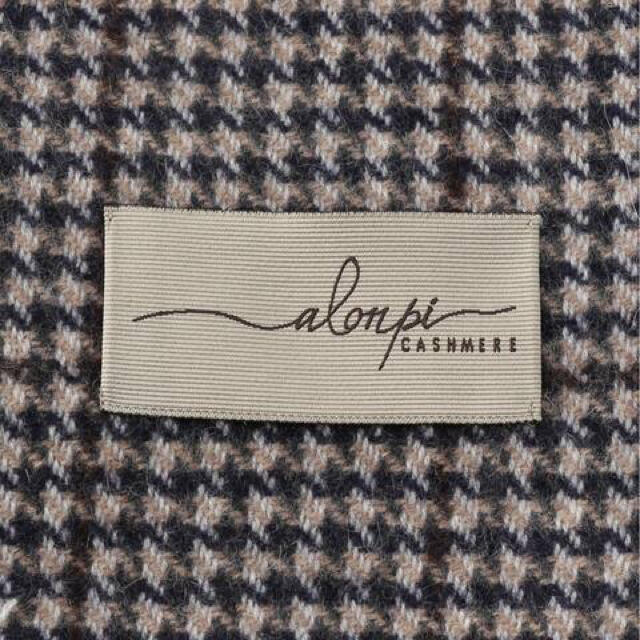 ALONPI CASHMERE CHECK STOLE 訳あり 51.0%OFF www.gold-and-wood.com