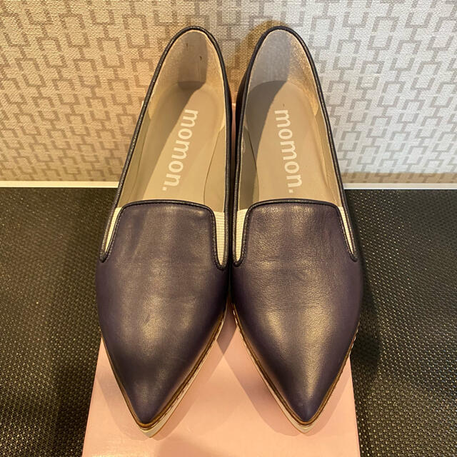 momon. モモン パンプス スリッポン フラットシューズ 新品未使用 5