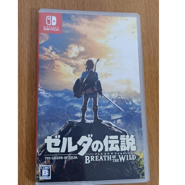 任天堂 Switch ゼルダの伝説 ブレス オブ ザワイルド エンタメ/ホビーのゲームソフト/ゲーム機本体(家庭用ゲームソフト)の商品写真