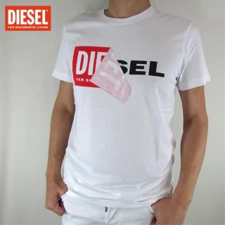 ディーゼル(DIESEL)のDIESEL Tシャツ T DIEGO QA T-SHIRT ホワイト　M(Tシャツ/カットソー(半袖/袖なし))