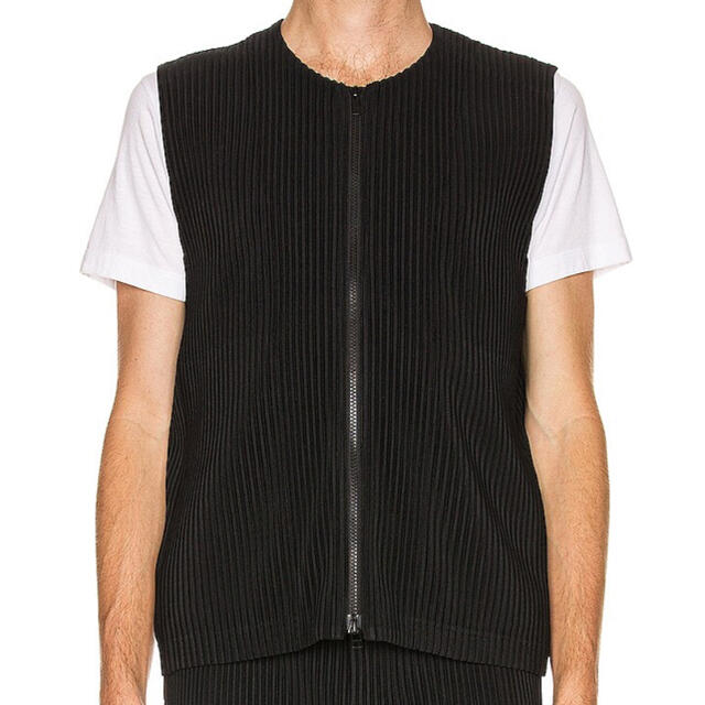 21SS HOMME PLISSE ISSEY MIYAKE ベスト | フリマアプリ ラクマ