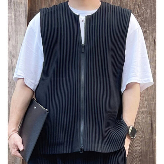 HOMME PLISSE ISSEY MIYAKE ニット ベスト