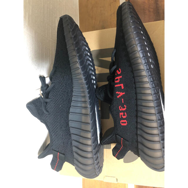 adidas(アディダス)のadidas yeezy 350 v2 coreblack red 28cm メンズの靴/シューズ(スニーカー)の商品写真