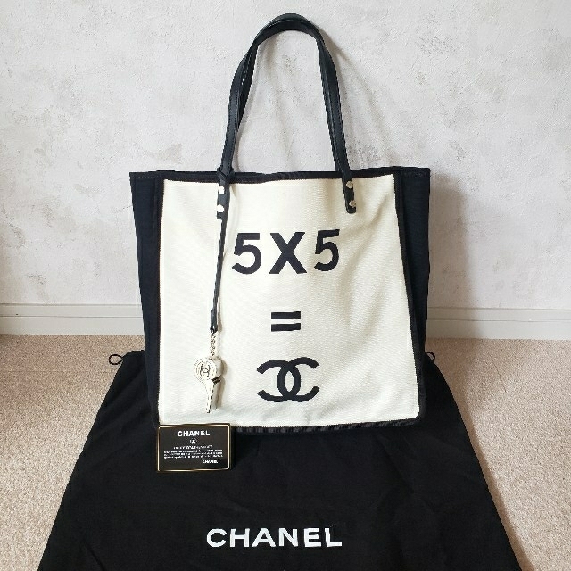 シャネル　CHANEL トートバッグ　レッツレモンストレート