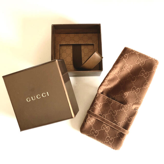 Gucci(グッチ)の【GUCCI】アクセサリー保管袋　ベージュ① レディースのアクセサリー(その他)の商品写真