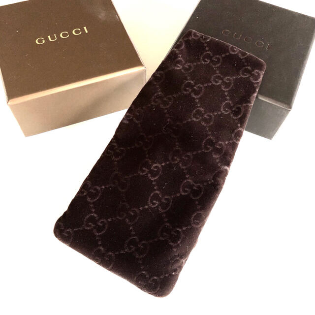 Gucci(グッチ)の【GUCCI】アクセサリー保管袋　ブラウン② メンズのアクセサリー(その他)の商品写真