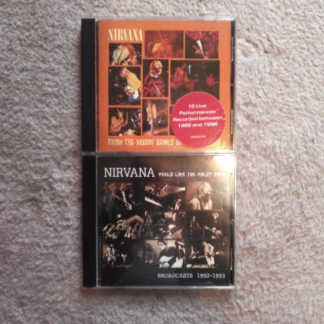 ニルヴァーナ NIRVANA ライヴCD２枚セット エンタメ/ホビーのCD(ポップス/ロック(洋楽))の商品写真