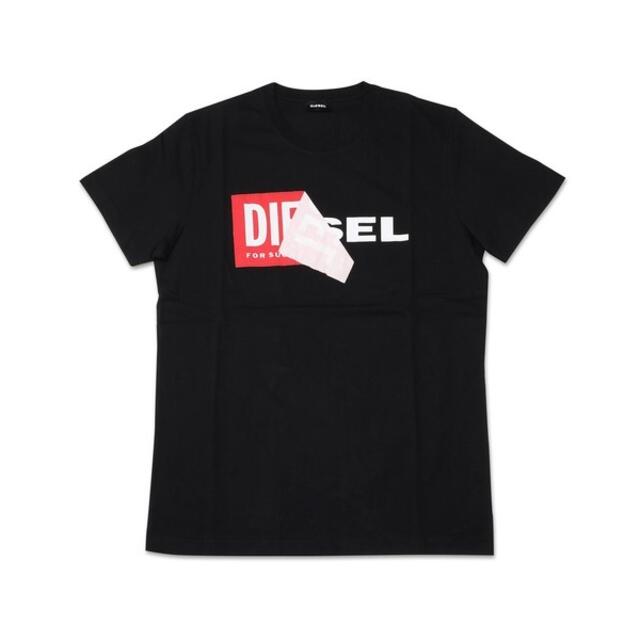 DIESEL Tシャツ T DIEGO QA T-SHIRT ブラック XL Tシャツ+カットソー(半袖+袖なし)