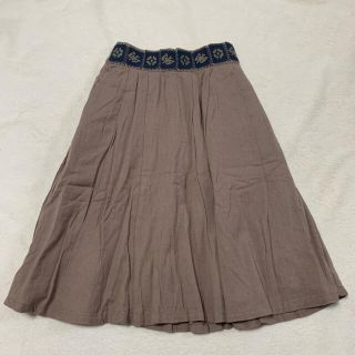 マーキーズ(MARKEY'S)の♡新品　MARKEY'S コットン起毛刺繍スカート　120♡(スカート)